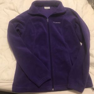 XS Purple Columbia Sweater